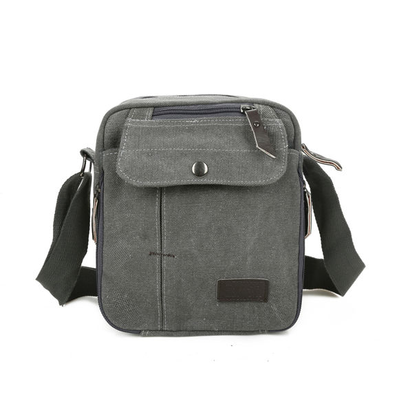 Image de Multi-functional Outdoor Canvas Traveling Bag