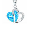 Picture of Heart-shaped Zircon Crystal Necklace