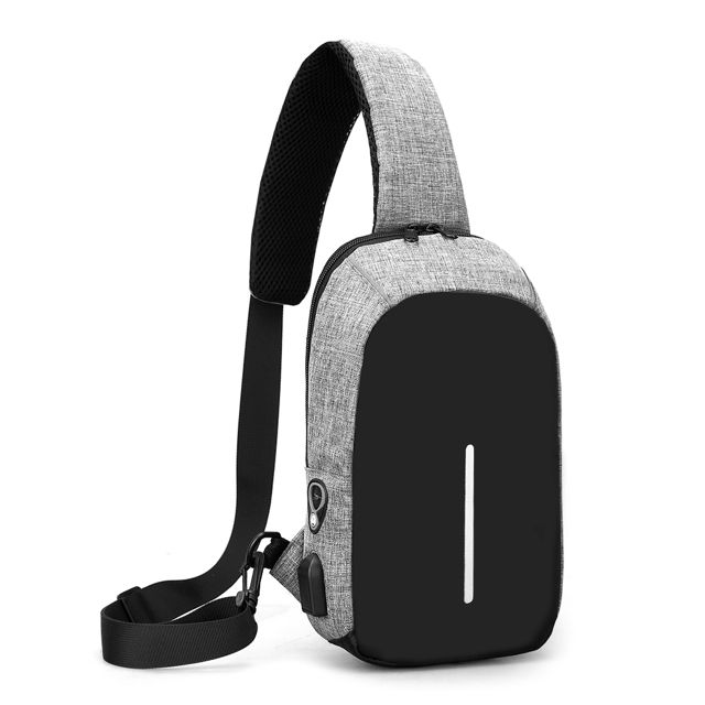 Picture of Multi-functional Anti-Theft Cross Body Backpack with USB Charging Port