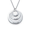 Bild von Personalized Three Disc Name Necklace in 925 Sterling Silver