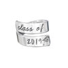 Picture of Class of 2019 Wrap Ring, Graduation Gift, Handmade Wrap Ring