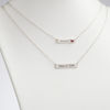 Picture of Sterling Silver Layered Graduation Necklace