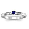 Picture of Heart Surrounded Solitaire Ring