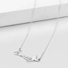 Picture of 925 Sterling Silver Personalized Name Necklace With Butterfly