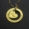 Picture of Custom I Love You to the Moon and Back Necklace