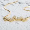 Picture of Personalized Name Neckalce With Shining Zircon Stone