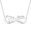 Picture of Personalized Infinity Sterling Silver Necklace