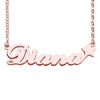 Image de Collier gravé personnalisé en argent sterling 925 avec étoile - Personnalisez avec n'importe quel nom ou pierre de naissance | Collier Prénom Personnalisé Argent 925