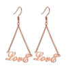 Picture of Personalized Name Earrings in 925 Sterling Silver