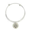 Picture of Double-Wrap Stainless Steel Inspirational Bangles