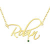 Picture of 925 Sterling Silver Nameplate Personalized Name Necklace on Sale