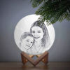 Imagen de Lámpara de luna con foto personalizada Magic 3D con control táctil para mamá (10 cm-20 cm)