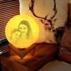 Image de Lampe de lune photo personnalisée Magic 3D avec commande tactile pour maman (10cm-20cm)