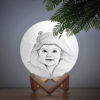 Image de Lampe de lune photo personnalisée Magic 3D avec commande tactile pour bébé (10cm-20cm)