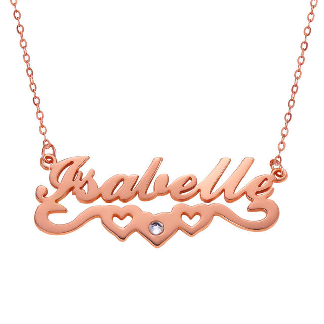 Picture of Stylish Personalized Name Necklace in 925 Sterling Silver