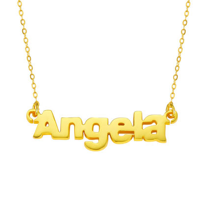 Picture of 925 Sterling Silver Personalized Name Necklace - Custom Any Name