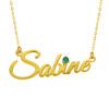Imagen de Collar con nombre personalizado en 925 regalos de joyería de plata esterlina para mujer