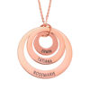 Picture of Personalized Disc Name Necklace in 925 Sterling Silver
