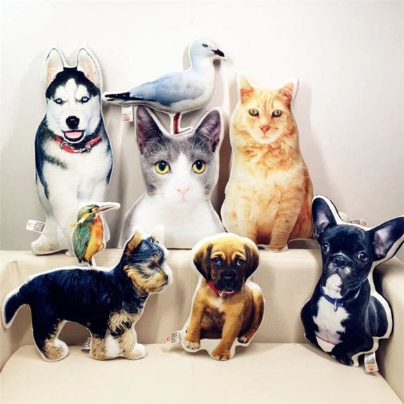 Bild von Benutzerdefiniertes 3D-Haustierkissen - Personalisieren Sie mit Ihrem schönen Haustier