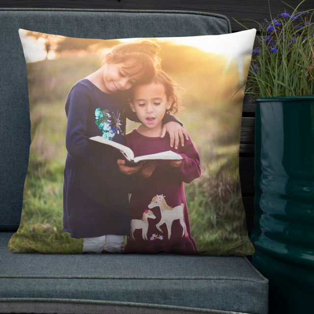 Picture of Personalized Throw Photo Pillow - Design With Your Lovely Photo