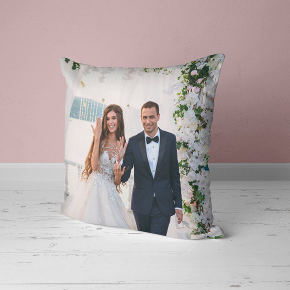 Picture of Personalized Throw Photo Pillow - Design With Your Lovely Photo