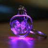 Bild von 3D Laser Kristall Geschenk im Herzen