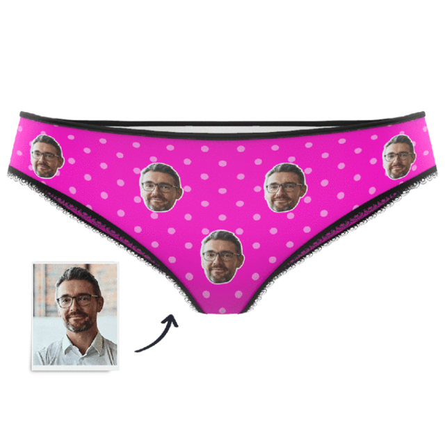 Picture of Custom Love Face Photo Panties Gifts for Girls & Women