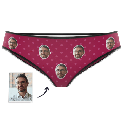 Picture of Custom Love Face Photo Panties Gifts for Girls & Women