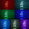 Image de Veilleuses LED Illusion 3D de différentes formes