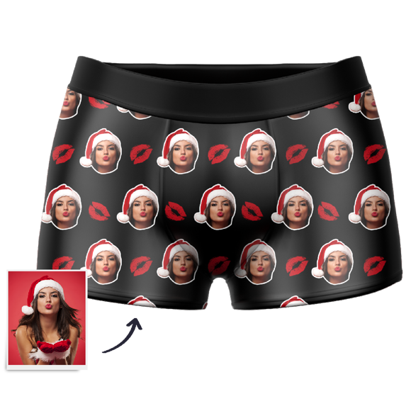 Picture of Custom Kiss Boxer Shorts For Your Favorite