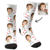 Picture of Custom Face Socks To The Dearest Daddy