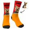Imagen de Calcetines personalizados con foto con tu mascota y texto
