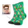 Picture of Custom Photo Socks With Best Boyfriend Text