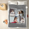 Picture of Custom Four-Picture Stitching Children's Blanket