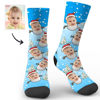 Picture of Custom Christmas Snowman Socks