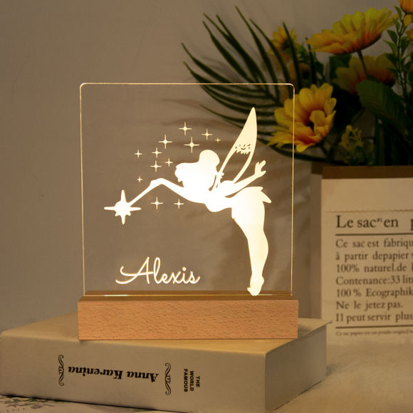 Picture of Fairy Night Light - Personalized It With Your Kid's Name