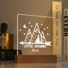 Picture of Little Explorer Mountain Night Light - Personalized It With Your Kid's Name
