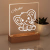 Picture of Elephant Night Light - Personalized It With Your Kid's Name