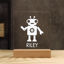 Picture of Robot Night Light - Personalized It With Your Kid's Name