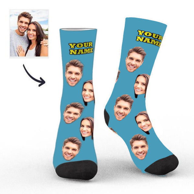 Picture of Custom Photo Socks Colorful