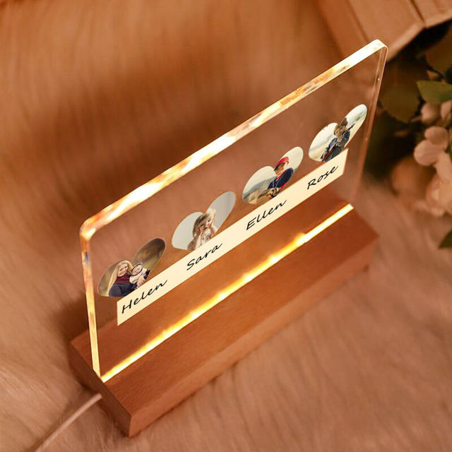 Picture of Custom Family Night Light - Personalize With Your Lovely Photo