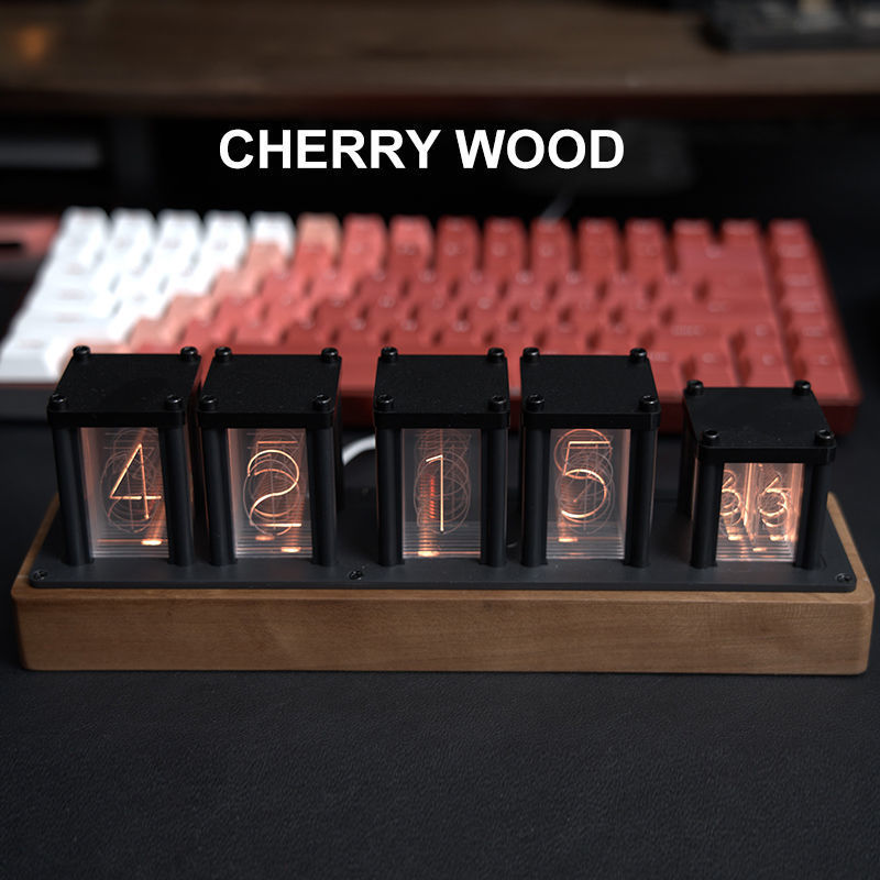 DIY RGB LED Nixie Tube Clock Best Home Decor Gifts Personalized Gifts & Engraved Gifts for