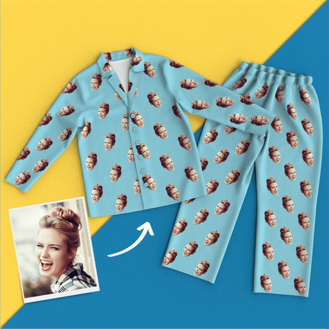 Picture of Custom Colorful Pajama Set
