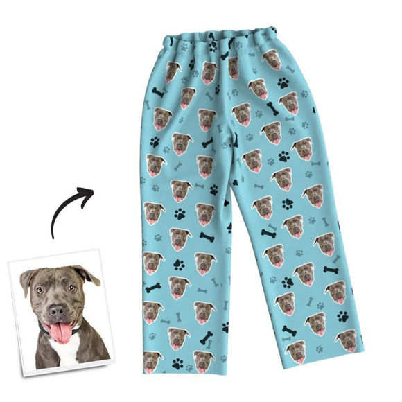 Imagen de Pantalones de pijama multi-avatar personalizados para mascotas