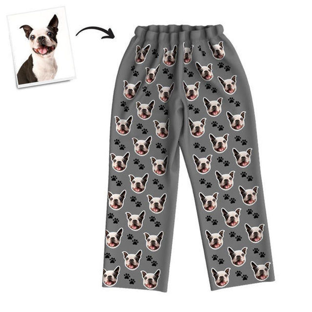 Picture of Custom Pet Feet Multiple Avatar Pajama Pants