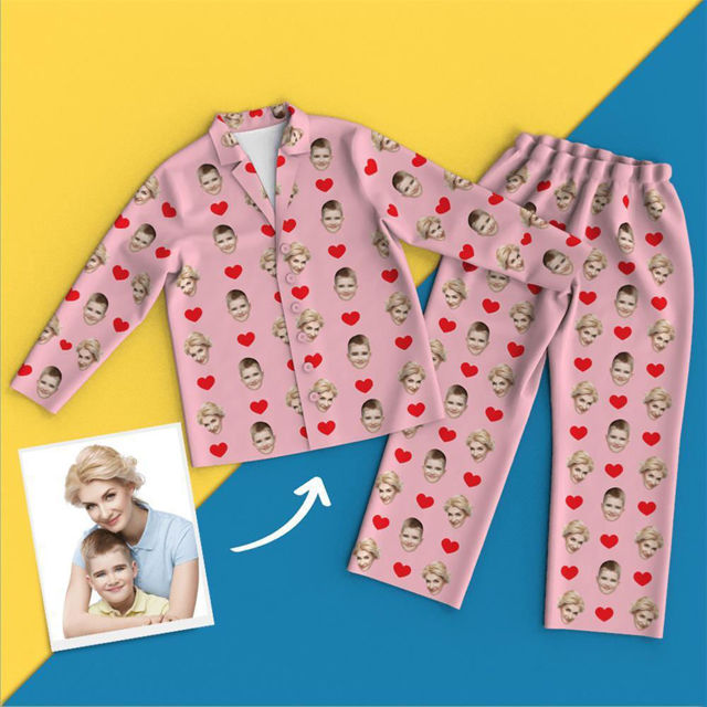 Picture of Custom Love Colorful Full Pajamas