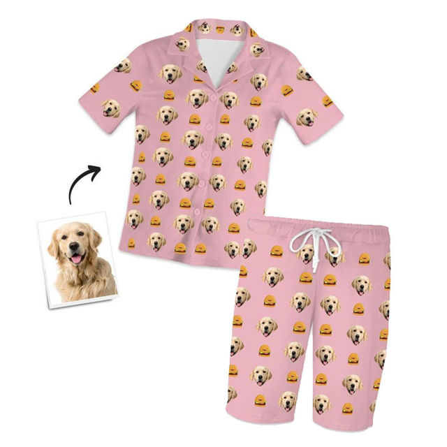 Picture of Custom Pet Avatar Pajama Set Short Sleeve