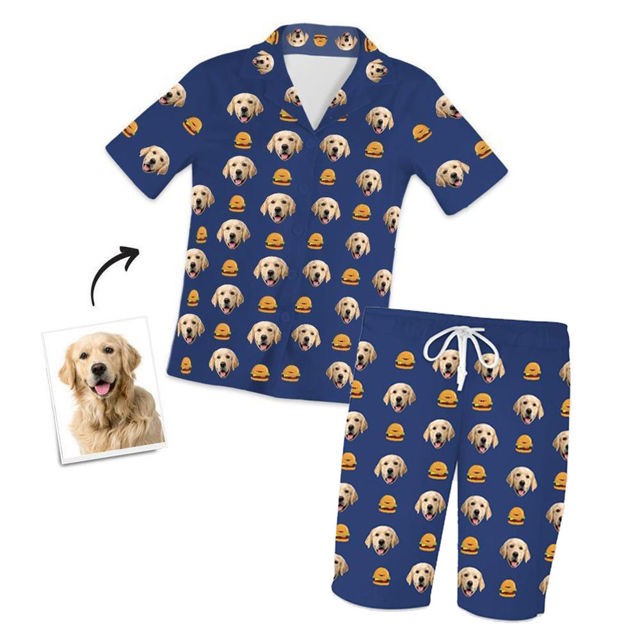 Picture of Custom Pet Avatar Pajama Set Short Sleeve