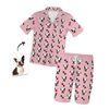 Bild von Pyjama à manches courtes pour animaux de compagnie personnalisé