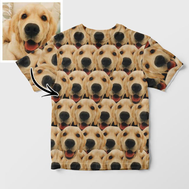 Picture of Custom Pet Avatar T-Shirt Unisex